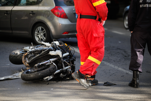 Accidente de moto