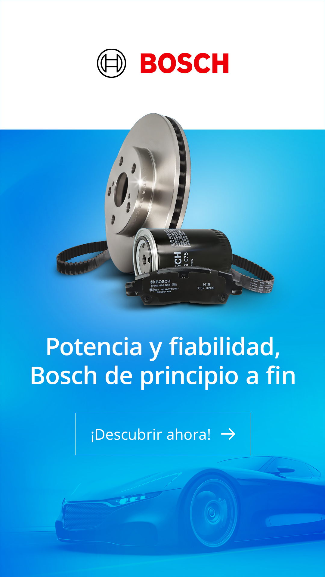 Recambios de coche Bosch